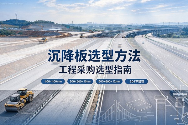 南宁沉降板选择方法