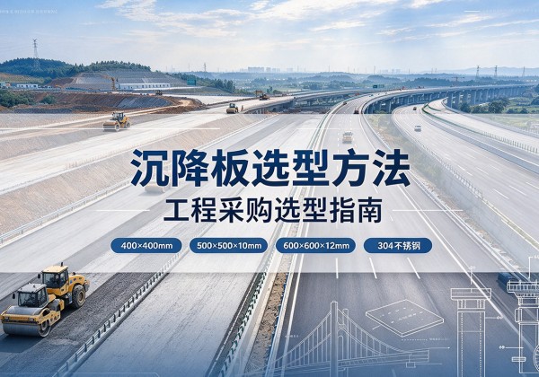 南宁沉降板选择方法