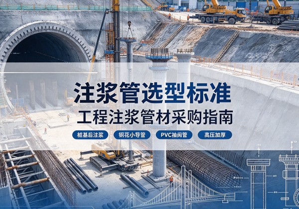 南宁注浆管选型标准